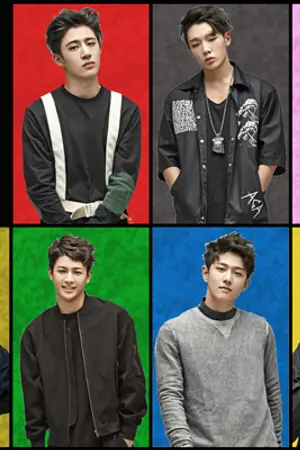 ปกนิยาย iKON Ranger #ขบวนการไอค่อนเจ็ดสี