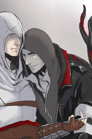 ปกนิยาย (fic Alex mercer x Altair) ข้ามเวลามารักนายแสนดุ