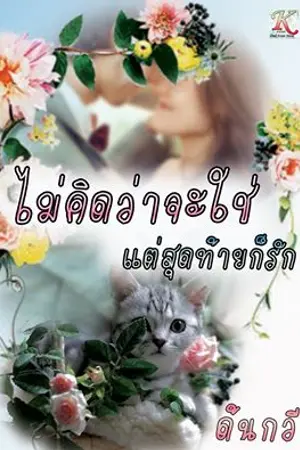 ปกนิยาย ไม่คิดว่าจะใช่แต่สุดท้ายก็รัก