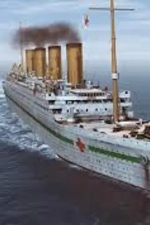 ปกนิยาย HMHS Britannic น้องสาวของRMS Titanic