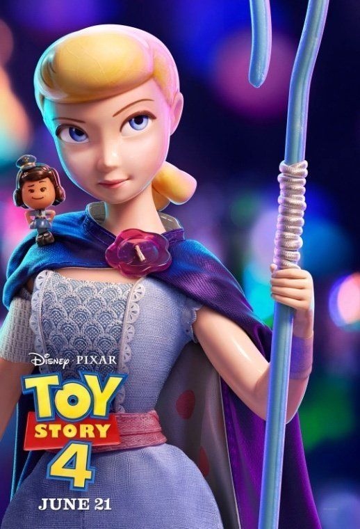 แต่งหน้าเป็น Bo Peep ในเรื่อง Toy Story 4