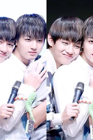ปกนิยาย [Fic BTS VKook ft. HopeGa] This is Love รักใสๆ ของเด็กจอบกุก