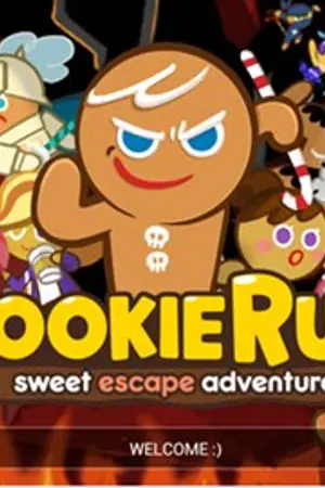 ปกนิยาย Cookie run human