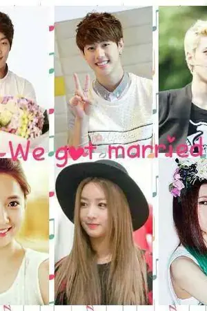 ปกนิยาย we got married  snsd apink redvelvet beast got7 exo