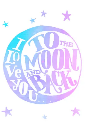 ปกนิยาย I ♡ YOU ,TO THE MOON & BACK - CHANBAEK