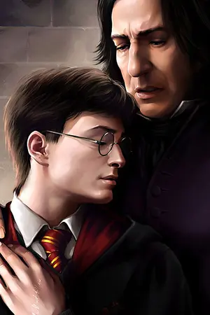 ปกนิยาย Fic Hp เด็กหนุ่มหน้าหวานกับชายหนุ่มผู้เย็นชา Snape x Harry