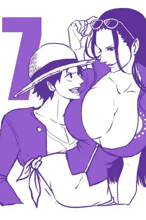 ปกนิยาย {Fic One piece} รักหมดใจ นายกัปตัน [Robin x Luffy]