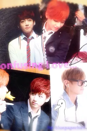 ปกนิยาย [Fic BTS vkook] Confusing Love ฮยองขี้แกล้งกับมักเน่ขี้แย