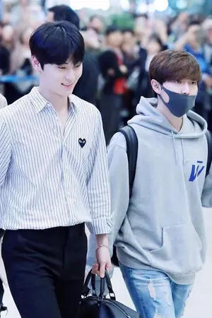 ปกนิยาย [AU] f a t e | minhwan