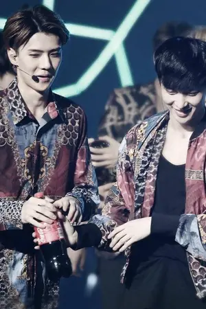 ปกนิยาย fic exo เฮ้!คุณครับมารักกันเถอะ( hunlay chanbaek kaido )