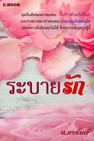 ปกนิยาย ระบายรัก