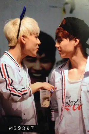 ปกนิยาย (GOT7) fic markbam ｡ ❛BAMBAM the hero❜