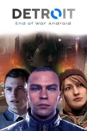 ปกนิยาย Detroit : End of war android