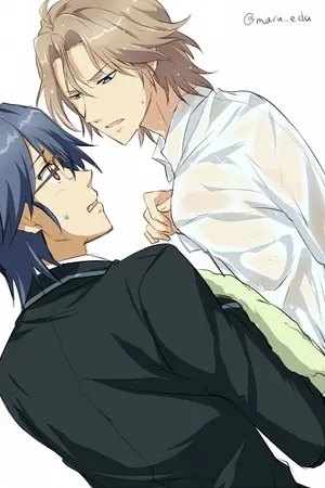 ปกนิยาย Binan Koukou Chikyuu Bouei-bu Love!   (en x atsushi)
