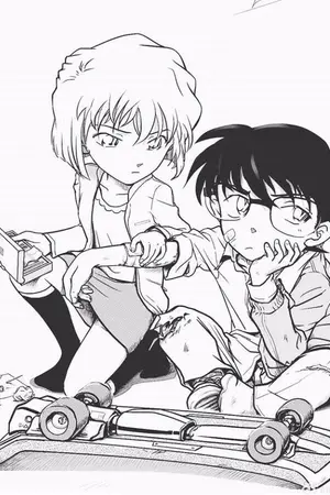 ปกนิยาย (Fic) ยอดนักสืบซื่อบื่อ กับ หญิงสาวสุดซึน (Conan x Haibara)