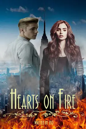 ปกนิยาย Hearts on Fire ฤทัยแห่งอัคคี [Justin Bieber]