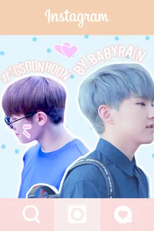 ปกนิยาย 〖 SEVENTEEN 〗╰ INSTAGRAM╭ 「SOONHOON」