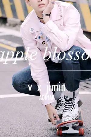 ปกนิยาย (fic bts) apple blossom ; vmin ft.bts ♡ END ♡