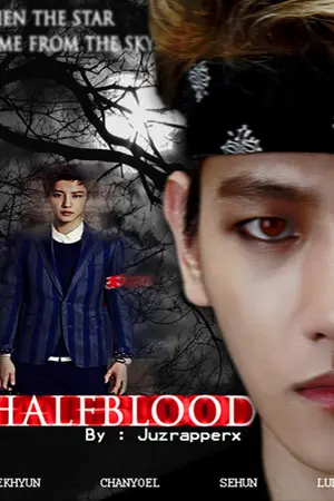 ปกนิยาย (exo) HALF♢BLOOD - chanbaek hunhan