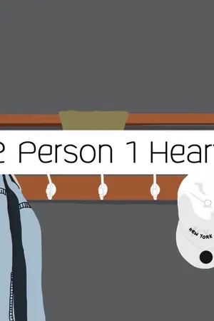 ปกนิยาย 2 Person 1 Heart #เป๊กทอม