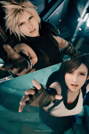 ปกนิยาย [FIC] Final Fantasy VII : Rewrite The Stars (Cloud x Tifa / Zack x Aerith)