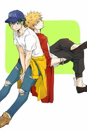 ปกนิยาย Bokuno hero academia fic bl Kac-chan x deku