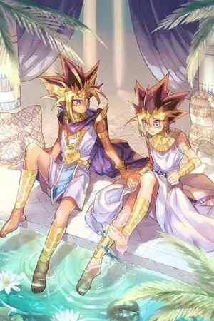 ปกนิยาย [Fic  Yu-Gi-Oh  ] อดีตที่หลุดมาอยู่ โดยไม่คาดฝัน (อาเทม x ยูกิ)