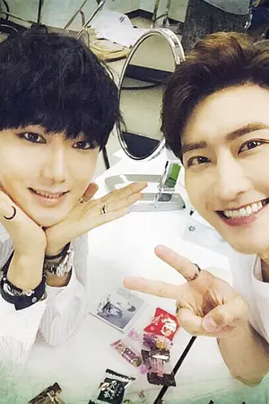 ปกนิยาย (SJ) รักข้ามยูนิต Zhoumi x Yesung