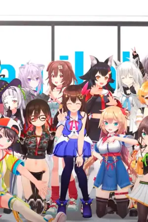 ปกนิยาย Hololive Daily Life & Virtual World