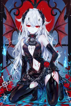 ปกนิยาย องค์หญิงแวมไพร์และอาจารย์มังกรนม