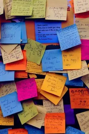 ปกนิยาย POST-IT ติดรัก