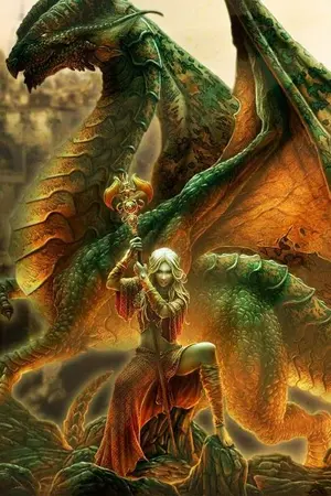 ปกนิยาย Dragon Queen ราชินีมังกรผู้พิทักษ์