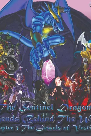 ปกนิยาย The Sentinel Dragon ตำนานอีกด้านของโลก