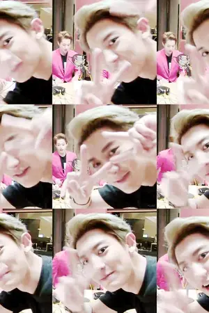 ปกนิยาย รุ่นพี่ของฉันคือ exo-k