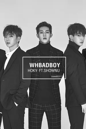 ปกนิยาย monsta x [hoky ft.shownu] WH BADMORON!