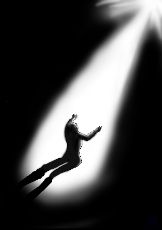 ปกนิยาย ความมืดมิดชั่วขณะหนึ่ง