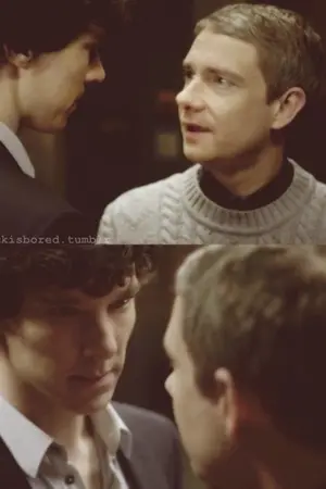 ปกนิยาย fic sherlock | i think i love you