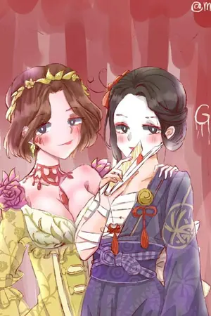 ปกนิยาย [IdentityV] Marie x Michiko ยามซากุระโรยรา