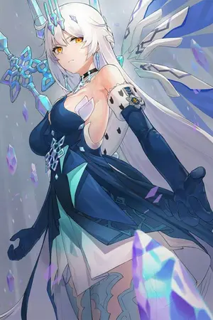 ปกนิยาย เป็นพระเจ้าแล้วไง ก็สร้างฮาเร็มได้ปะล่ะ!!