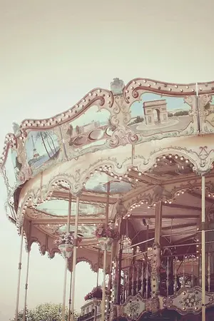 ปกนิยาย CAROUSEL : ตัวฉันเปรียบดั่งม้าหมุน