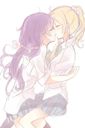 ปกนิยาย Nozomi x Eli สวนดอกไม้ของเรา2คน