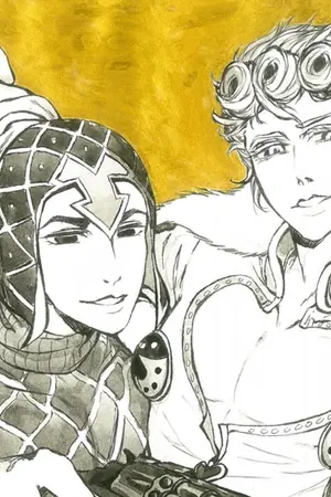 ปกนิยาย [Fanfic JoJo’s bizarre adventure ] He’s My Queen(Mista x Giorno)