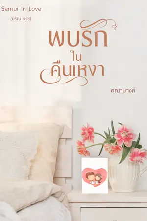 ปกนิยาย พบรักในคืนเหงา  (END l ติดเหรียญ)