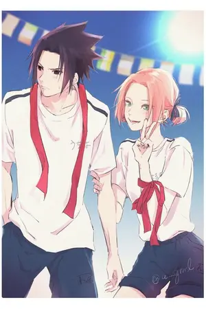 ปกนิยาย ฟิคสั้น NARUTO "sasusaku  ความรักแบบอุจิวะ" [END 100%]