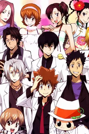 ปกนิยาย พวกฉันเนี่ยนะหลุดมาในโลกรีบอร์น