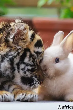 ปกนิยาย พี่เสือกับน้องต่าย