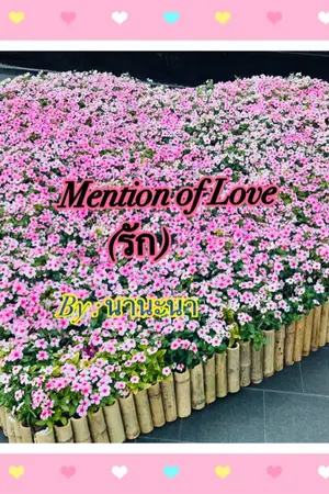 ปกนิยาย Mention of Love (รัก)