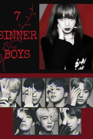 ปกนิยาย [BTS X LISA] Seven Sinner Boys #คนบาปทั้ง7