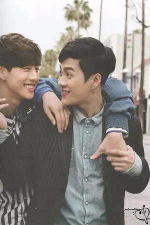 ปกนิยาย fic MARKSON (GOT7) Fall in Love..