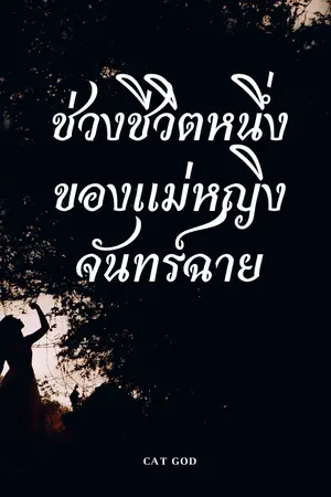ปกนิยาย ช่วงชีวิตหนึ่งของแม่หญิงจันทร์ฉาย